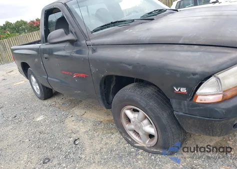 1998 Dodge Dakota Slt/Sport из США, поврежденный, VIN 1B7FL26X1WS735133